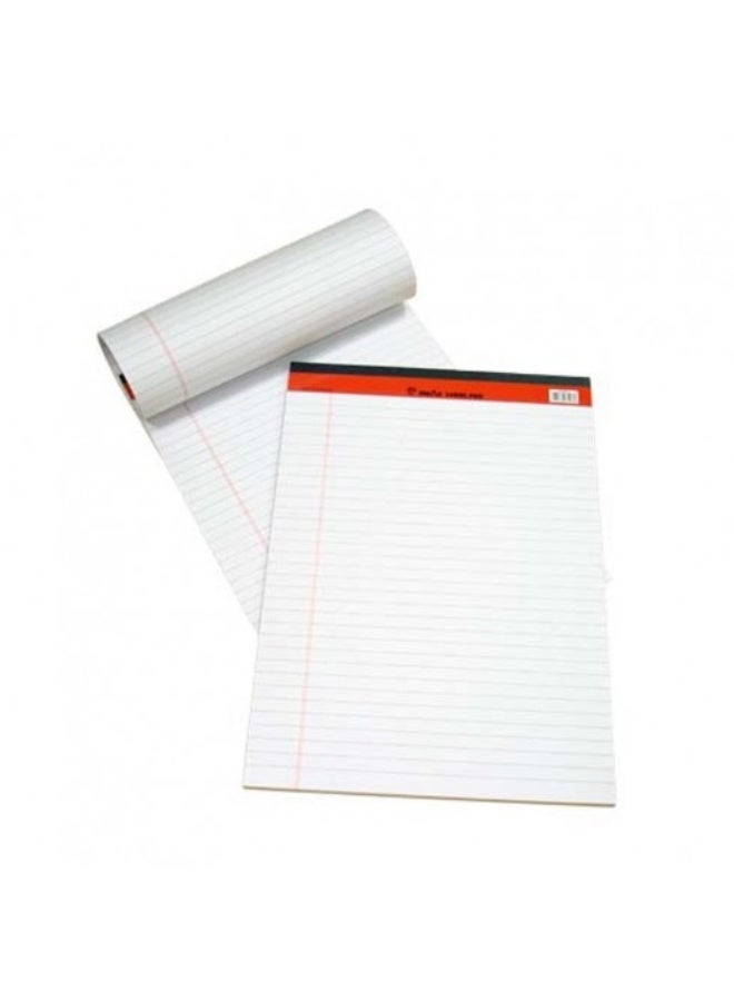 SINARLINE - Small Writing Pads (5x8) - 40 Sheets - White - Pack of 10